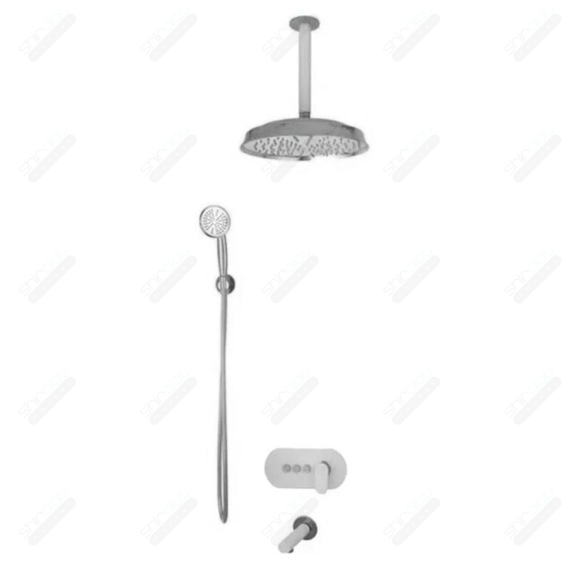 ملحقات شیر حمام توکار راسان مدل ایکاد تنسو (کلاس ۱) - تصویر 1
