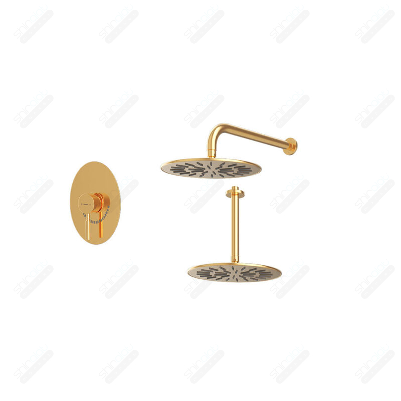 حمام توکار تیپ یک شودر مدل روگن BRASS - تصویر 3