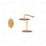 حمام توکار تیپ یک شودر مدل روگن BRASS - تصویر 4