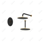 حمام توکار تیپ یک شودر مدل روگن BRASS - تصویر 8
