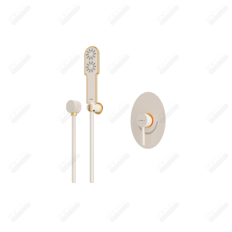 حمام توکار تیپ دو شودر مدل روگن BRASS - تصویر 7