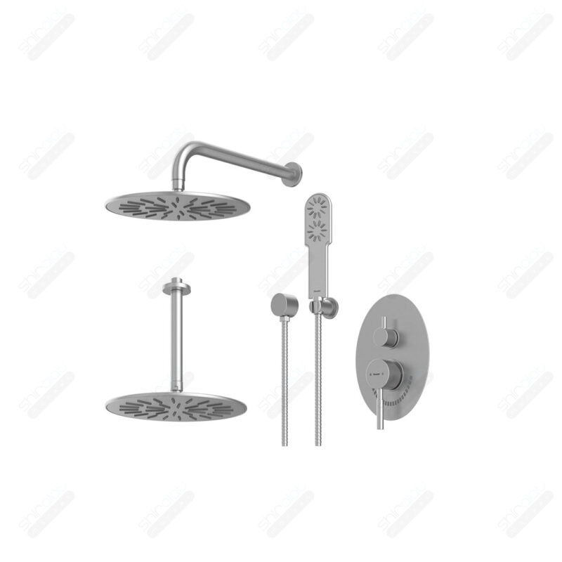 حمام توکار تیپ سه شودر مدل روگن BRASS - تصویر 2