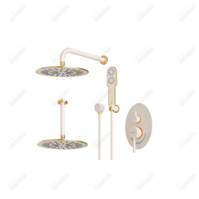 حمام توکار تیپ سه شودر مدل روگن BRASS - تصویر 7