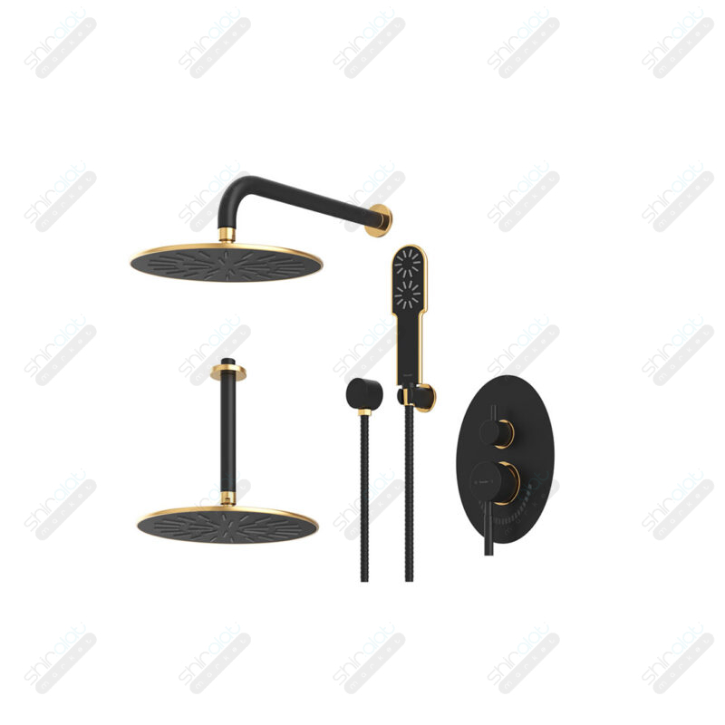 حمام توکار تیپ سه شودر مدل روگن BRASS - تصویر 8