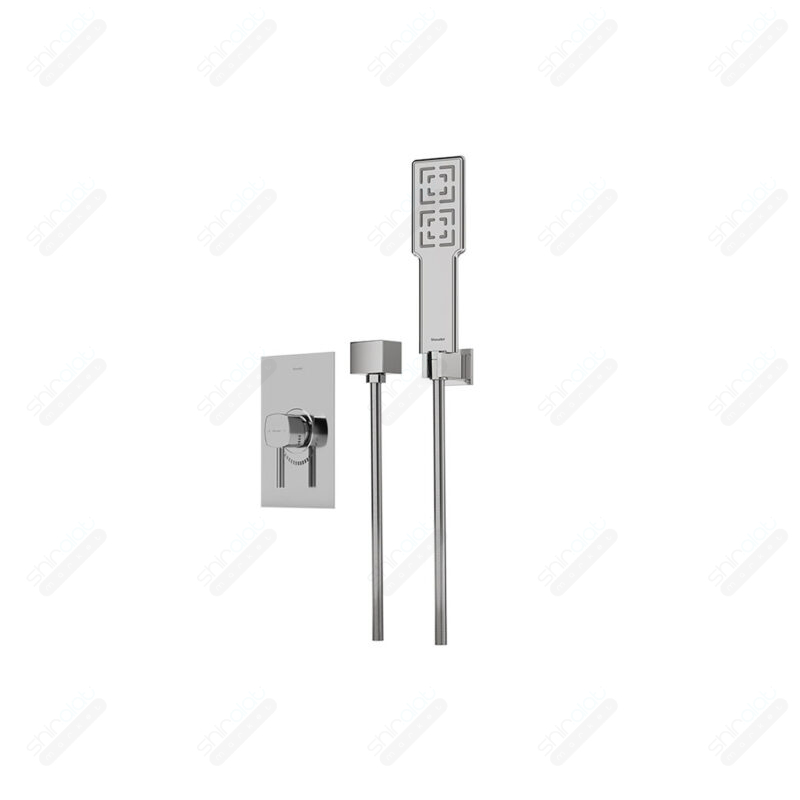 حمام توکار تیپ دو شودر مدل رومر BRASS - تصویر 1