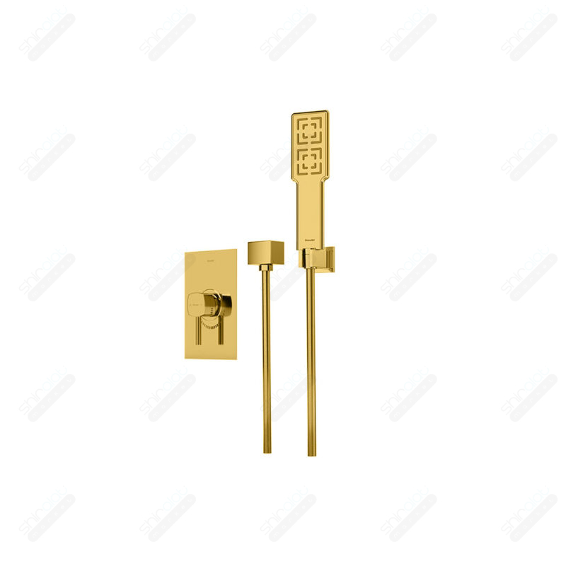 حمام توکار تیپ دو شودر مدل رومر BRASS - تصویر 7