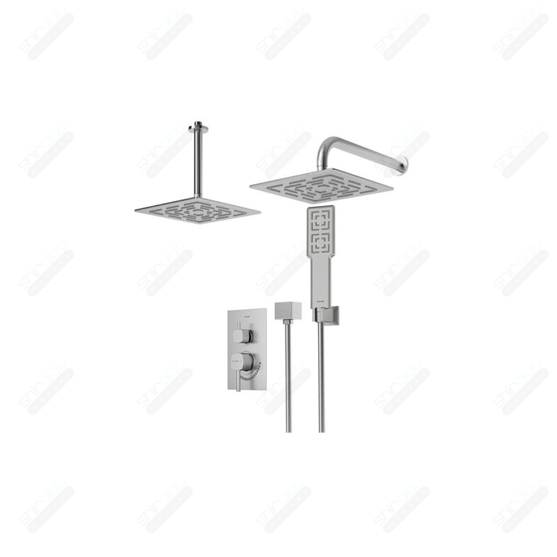 حمام توکار تیپ سه شودر مدل رومر BRASS - تصویر 2