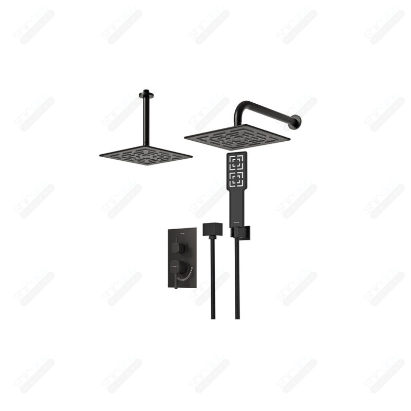 حمام توکار تیپ سه شودر مدل رومر BRASS - تصویر 5