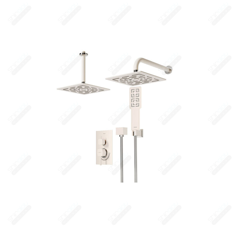 حمام توکار تیپ سه شودر مدل رومر BRASS - تصویر 4