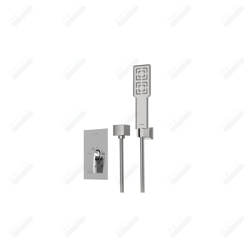حمام توکار تیپ دو شودر مدل رومر پلاس BRASS - تصویر 1