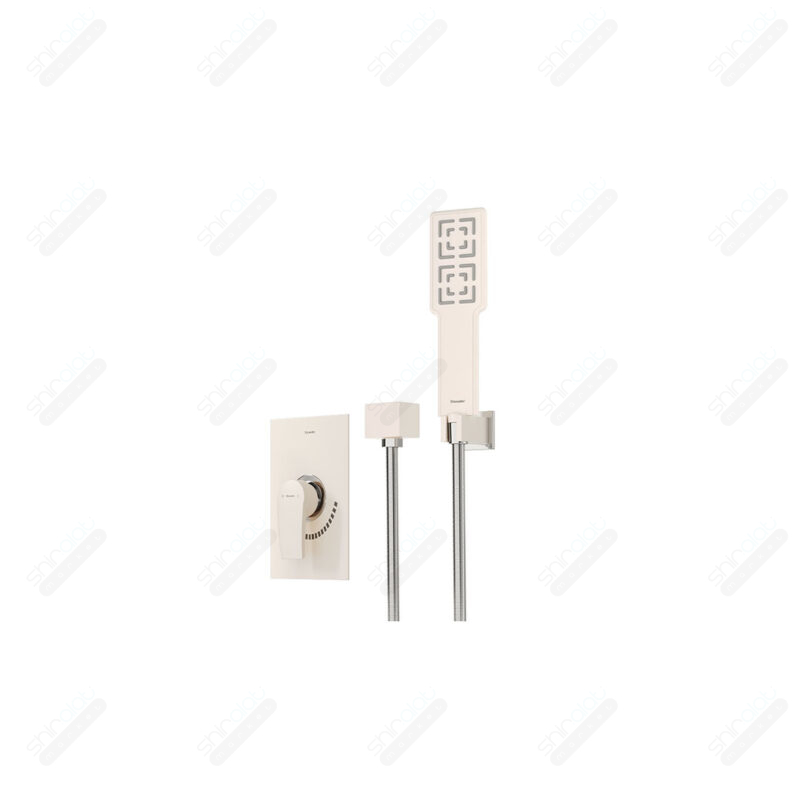 حمام توکار تیپ دو شودر مدل رومر پلاس BRASS - تصویر 4