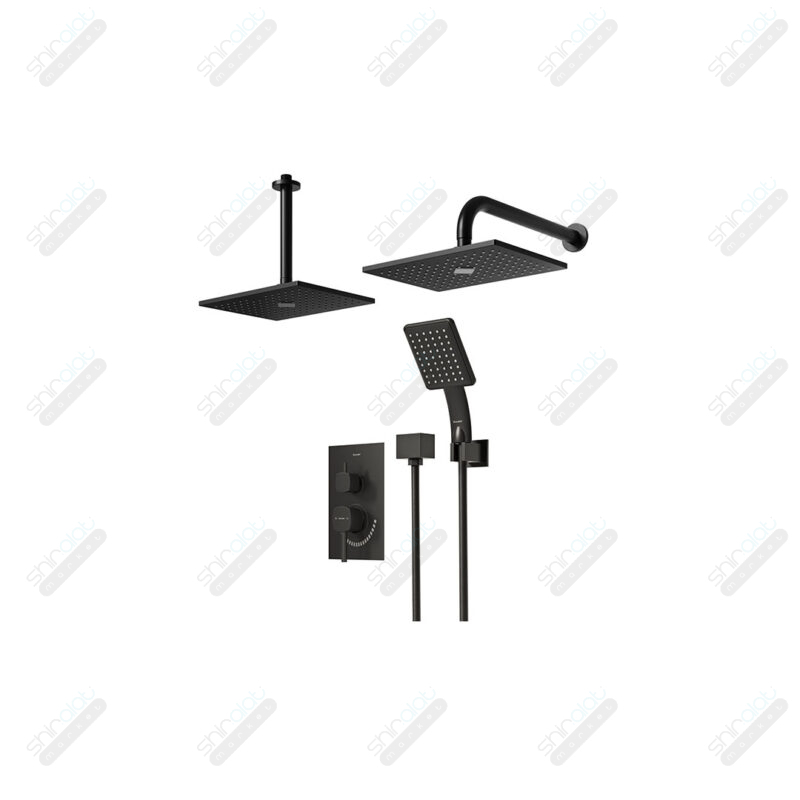 حمام توکار تیپ سه شودر مدل رومر ABS - تصویر 5