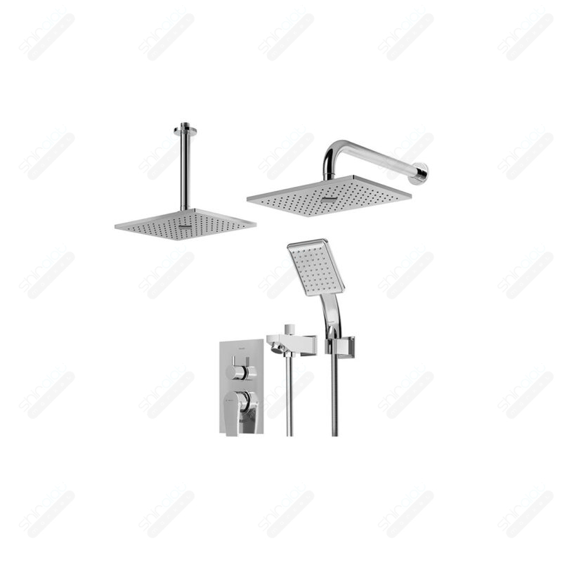 حمام توکار تیپ چهار شودر مدل رومر پلاس ABS - تصویر 1
