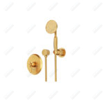 حمام توکار تیپ دو شودر مدل زیگموند BRASS - تصویر 3