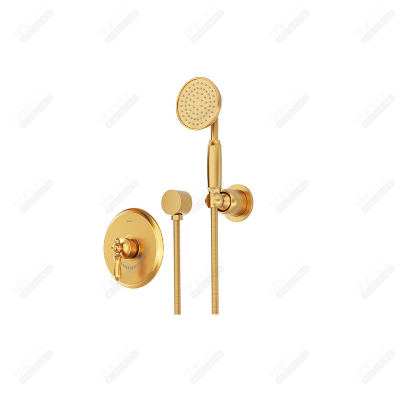 حمام توکار تیپ دو شودر مدل زیگموند BRASS - تصویر 3