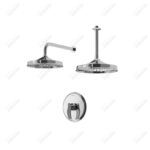حمام توکار تیپ یک شودر مدل گلوریس BRASS