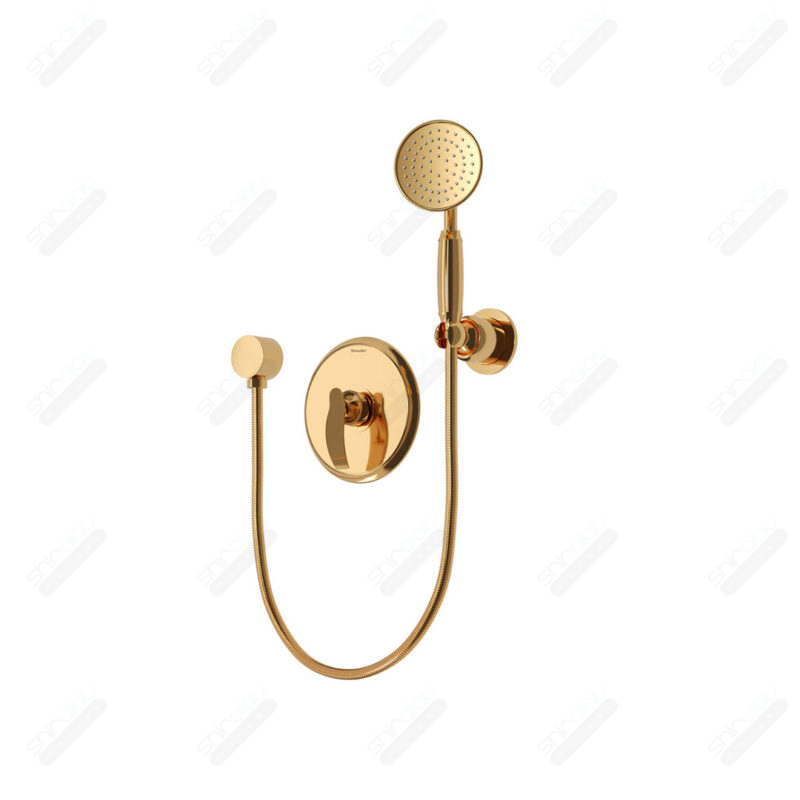 حمام توکار تیپ دو شودر مدل گلوریس BRASS - تصویر 2