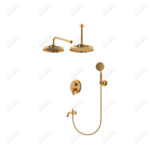 حمام توکار تیپ چهار شودر مدل گلوریس BRASS - تصویر 2