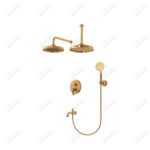 حمام توکار تیپ چهار شودر مدل گلوریس BRASS - تصویر 3