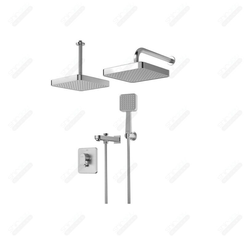 حمام توکار تیپ چهار شودر مدل تاین ABS - تصویر 2